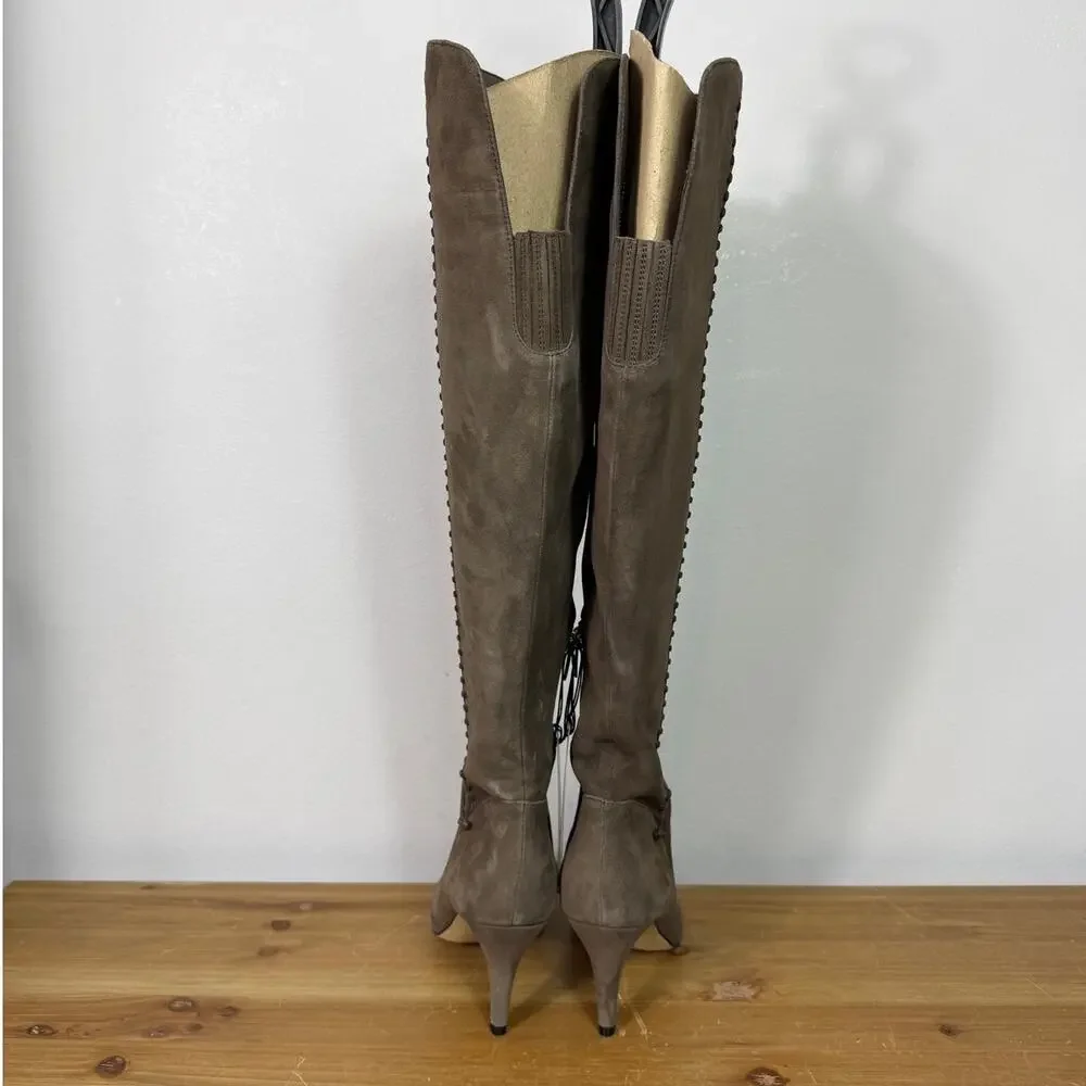 New Vince Camuto Seselti2 Boot in Sable Suede Women's Size 7 Wide Calf